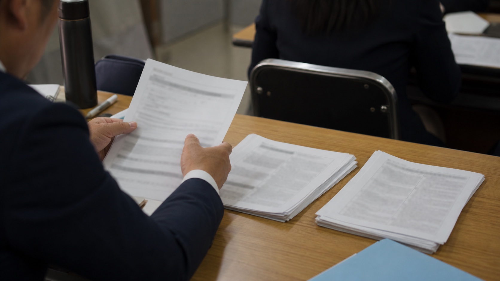中小企業のDXで最初の1業務を仕分けする手元
