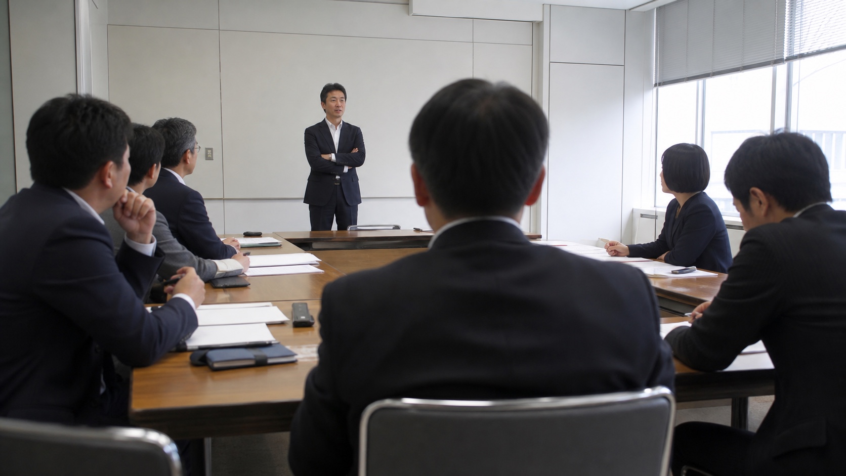 AIエージェントの業務効率化事例:担当ごとの役割と参照先を決める打ち合わせ